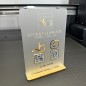 A4-SCHILD MIT ZWEI QR-CODES