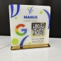 SCHILD MIT EINEM QR-CODE 21 × 21 CM